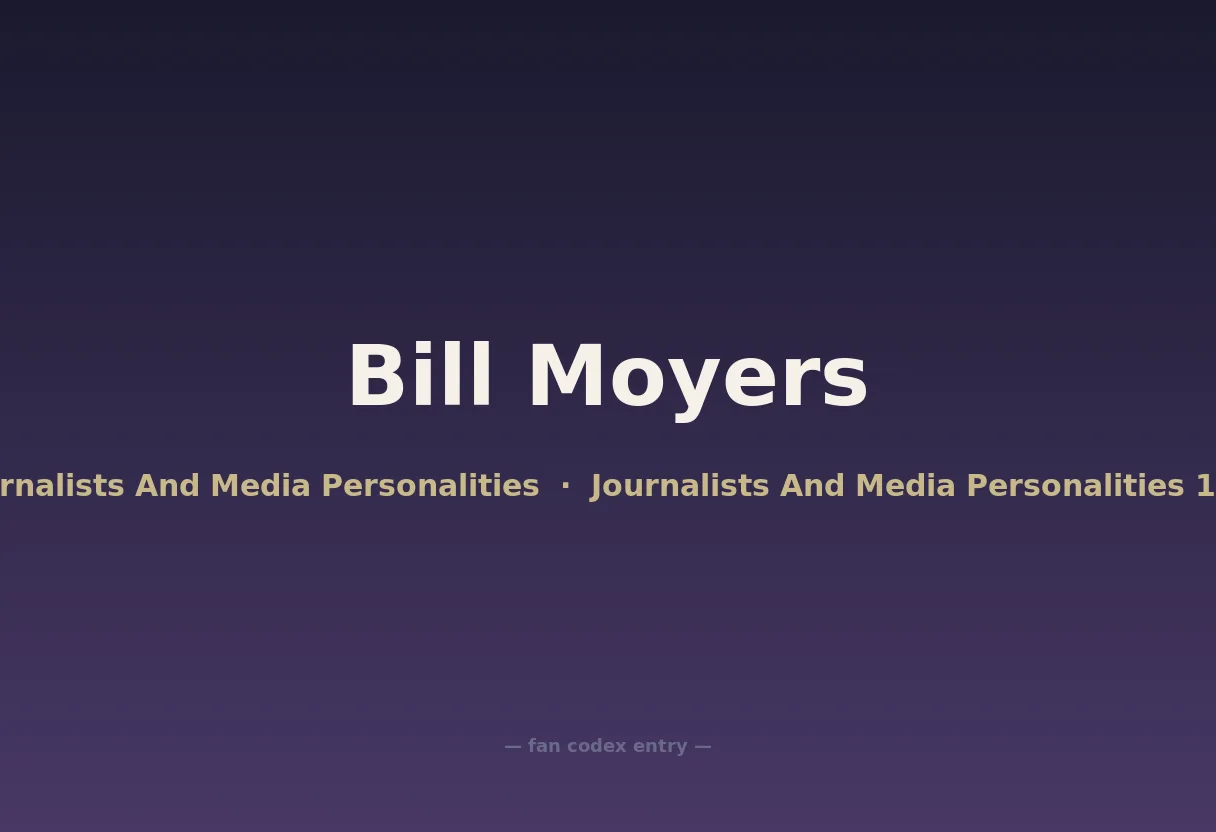 Bill Moyers
