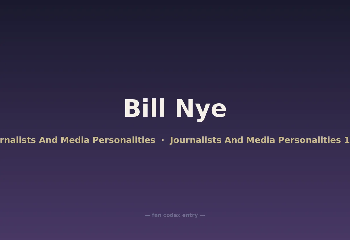 Bill Nye
