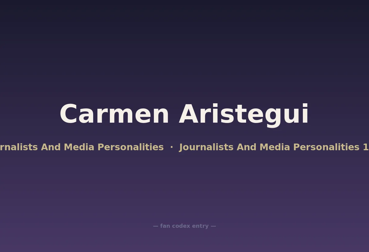 Carmen Aristegui