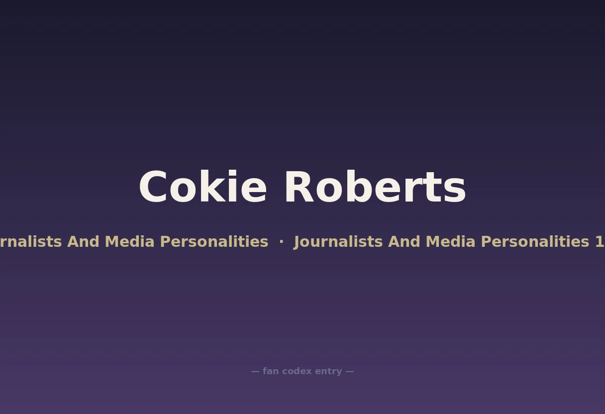 Cokie Roberts
