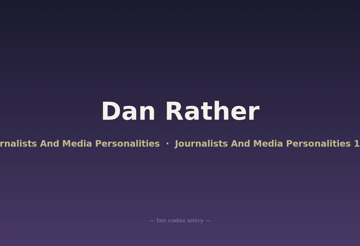 Dan Rather